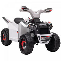Aosom Quad 6 V Pour Enfants, Vehicule Electrique Alimente Par Batterie Pour Enfants Avec Roues Resis