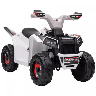 Aosom 6v Kids Atv Quad, Battery Powered Ride-On Electric Vehicle For Kids With Wear-resistant Wheels|Aosom Quad 6 V Pour Enfants, Vehicule Electrique Alimente Par Batterie Pour Enfants Avec Roues Resis
