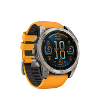  Montre Intelligente Garmin Fēnix 8 Amoled Sapphire 51mm - Gps, Boussole, Gyroscope Et Altimetre Baro