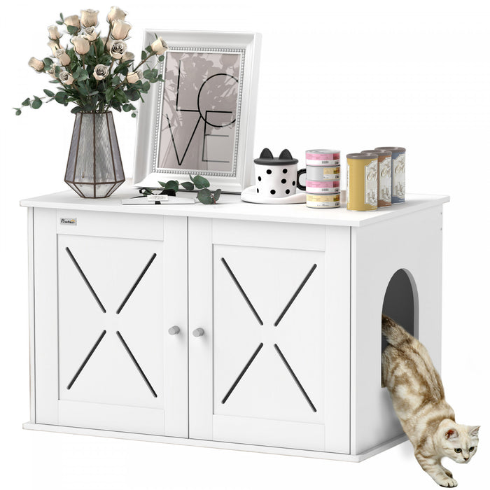 Meubles De Bac A Litiere Caches Pour Chat