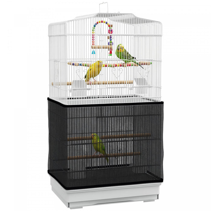 Cage A Oiseaux 36\" Avec Accessoires, Poignee, Plateau