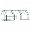 Outsunny Serre Tunnel Portable 9' X 3' X 3' Avec Portes A Fermeture Eclair