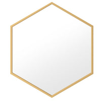 Miroir Zona de 28 po doré