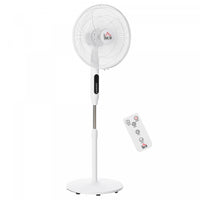 Homcom Ventilateur Sur Pied Avec 3 Modes Et 3 Vitesses