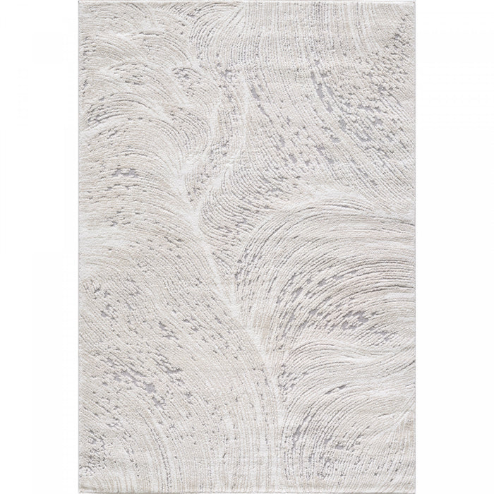 Carpette Darius à motif de vent rustique - 6 pi 7 po x 9 pi 6 po