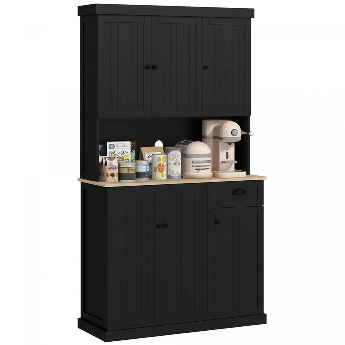 HOMCOM Buffet de 71\" avec Buffet, Armoire de Rangement pour Cuisine