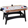 Soozier Table de hockey sur air 61\" avec tableau de score LED, palets