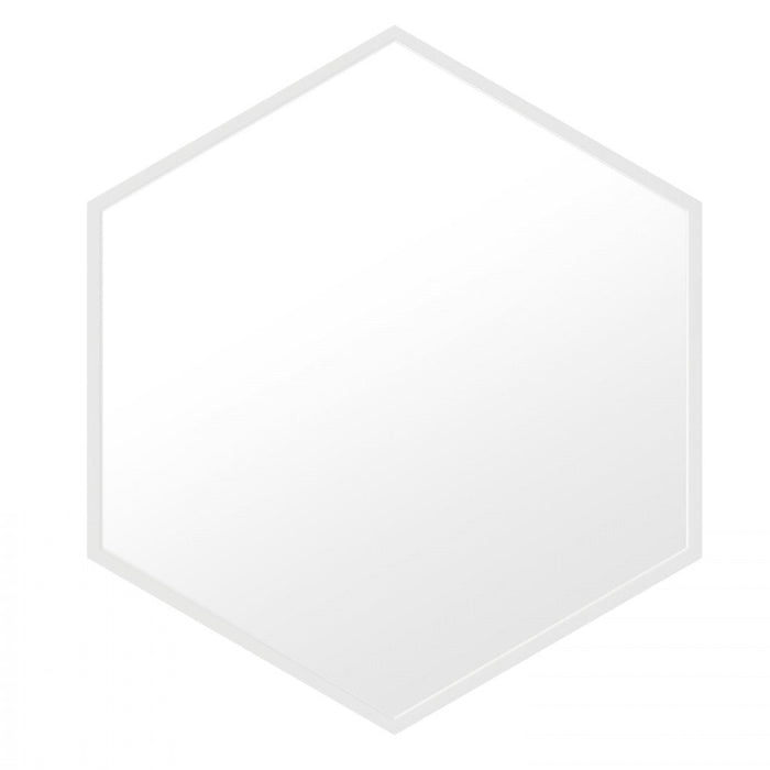 Miroir Zona de 28 po blanc