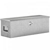 HOMCOM Boite a Outils pour Benne de Camion 121 cm, Coffre de Rangement en Aluminium Resistant