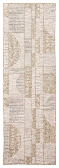 Carpette Bodhi taupe - 2 pi 8 po x 8 pi 2 po