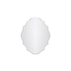 Chisel Miroir Orne Sans Cadre de 22 Pouces Chrome