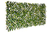 Treillis de saule extensible avec feuilles de laurier - 40 po x 80 po