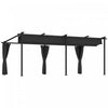 Outsunny Pergola 10' X 20' Avec Auvent Retractable Et Parois Laterales
