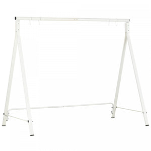Outsunny Support De Balancoire, Capacite De Poids De 528 Lb, Blanc