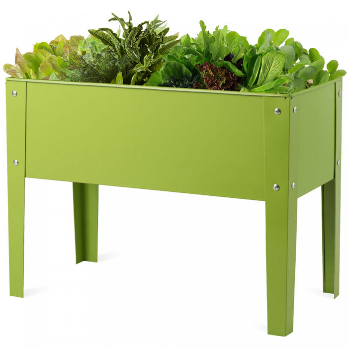 Support Pour Plantes De 61 X 30,5 Cm Costway, Jardiniere Surelevee, Bac A Fleurs Sureleve