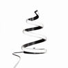 Lampe de table en spirale à DEL de 16 po noir mat