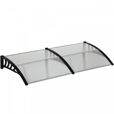 Outsunny Window Awning Door Canopy, Front Door Outdoor Patio Cover
