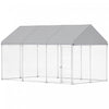Chenil Exterieur Pour Chien Avec Toit, 13,1' X 7,5' X 7,8'