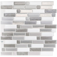 Dosseret Smart Tiles peler et coller 10 x 10, 4 feuilles - Crescendo Agati