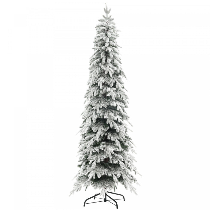 Homcom Arbre De Noel Artificiel Crayon De 7 Pi Avec Ouverture Automatique