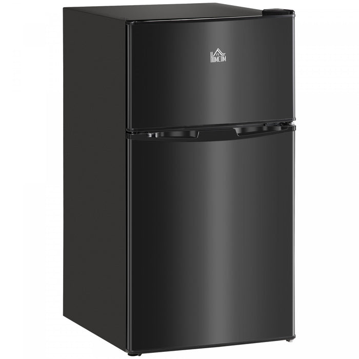 HOMCOM Mini-refrigerateur 3,2 pi cubes avec congelateur, etagere reglable