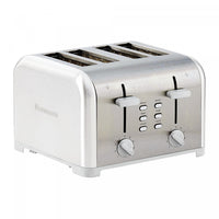 Grille-pain Kenmore à 4 tranches avec deux panneaux de commande, blanc - KKTSDC4SW