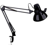 Lampe de travail de Dainolite avec portée de 36 po et fini noir lustré