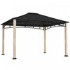 Outsunny Gazebo A Toit Rigide De 10' X 12' Avec Toit En Metal