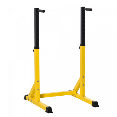 Soozier Dip Station, Body Press Parallel Bar With 10 Adjustable Height, Home Gym Workout Trainer Dip|Soozier Station D'entrainement Reglable Robuste Entrainement De Force Autoportant Barre Parallele En