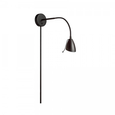 Dainolite Winford Wall Mounted Reading Lamp Matte Black|Lampe de lecture murale Winford de Dainolite avec fini noir mat