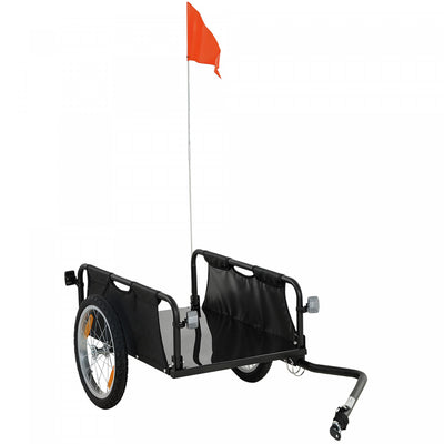 Soozier Bike Cargo Trailer, Bicycle Trailer with Quick Release 16" Wheels