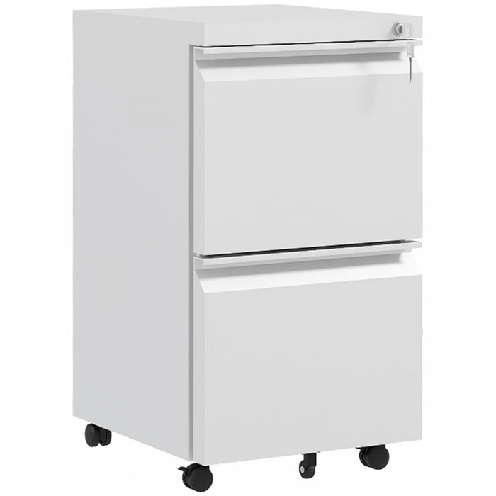 Vinsetto Classeur Vertical A 2 Tiroirs Pour Lettre A4 Format Legal