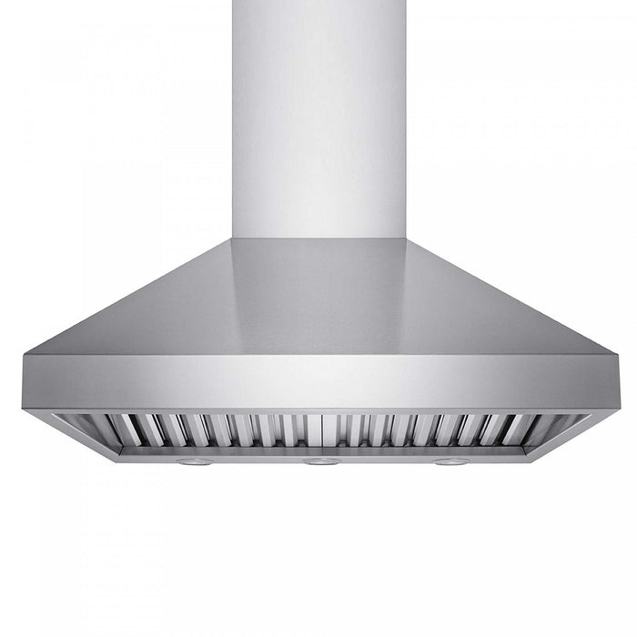 Hotte de cuisine murale Victory de 42 pouces 1200 CFM en acier inoxydable