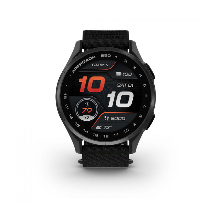  Slate Aluminum Bezel With Black Comfortfit Nylon Band