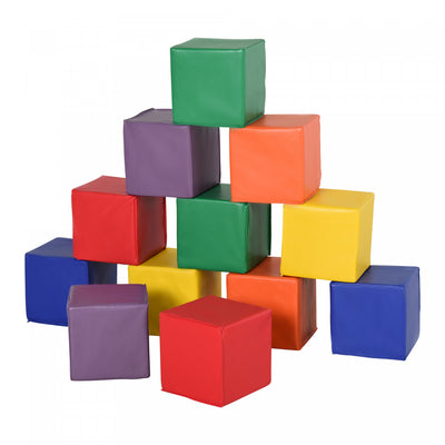 Soozier 12 Piece Foam Blocks, Soft Play Equipment For Kids, Climbing Toys For Toddlers, Safe Non-tox|Soozier 12 Pieces Blocs De Jeu Souples En Mousse Souple Blocs De Construction Et D'empilage Non Toxi