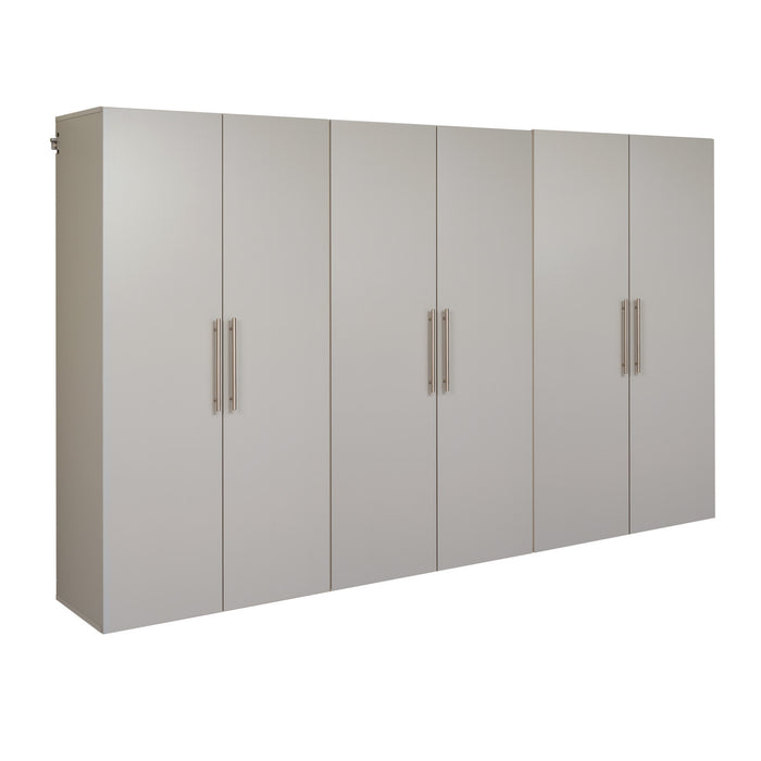 Hangups Armoire De Rangement De Garage 108 Pouces, Ensemble E De 3 Pieces – Gris Clair