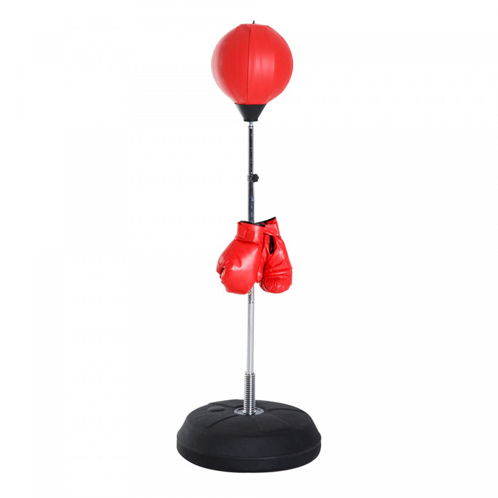 Soozier Sac de boxe pour adultes avec hauteur reglable de 49,6\" a 56,7\"