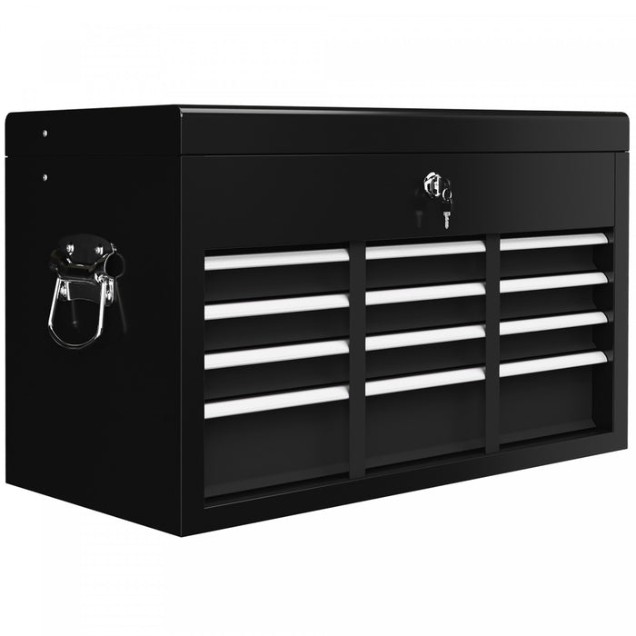 Homcom Boite A Outils En Metal A 6 Tiroirs De 24 Po Avec Boitier Superieur