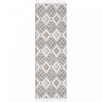Carpette à poil long Quinto Twinkle orange - 2 pi 7 po x 8 pi