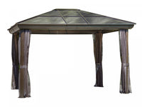 Gazebo Penguin Venus - Gazebo 10x14 Toit de polycarbonate