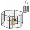 Parc pour chien a 6 panneaux, 24\"H, pour petits chiens