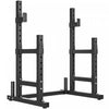 Soozier Support a squat reglable, support multifonction pour halteres, noir