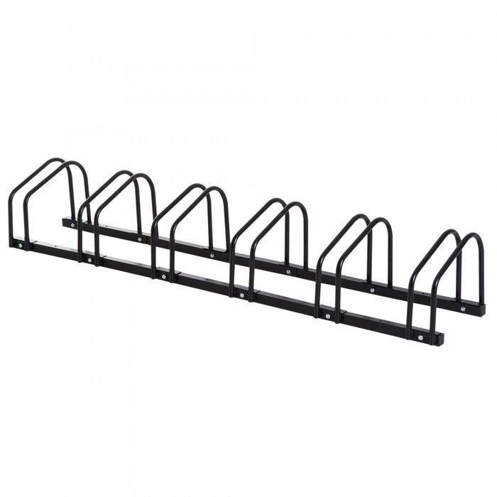 Soozier Support De Rangement Pour 6 Velos, Noir