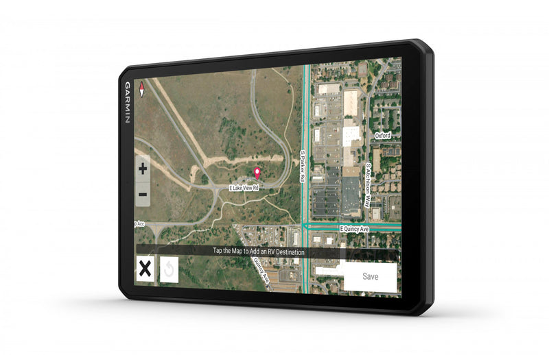 Garmin Rv 895, Gps Navigateur Rv 8\" - Itineraires Personnalises Et Avertissements Routiers Avec Ecran Ips Large De 8\"