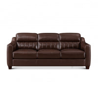  Hydeline Uptown Sofa en cuir – Brun
