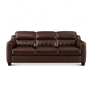 Hydeline Uptown Sofa en cuir – Brun