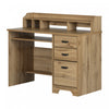 Versa Bureau De Travail Pour Ordinateur Avec Huche - Chene Nordique