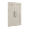 Ensemble de 2 portes Pur de Bestar pour organisateur de garde-robe de 25 po (L) - gris cendré