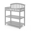 Table a langer Graco avec matelas a langer resistant a l’eau – Gris galet