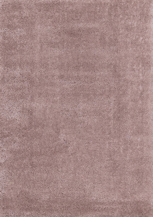 Tapis Taylor a poils longs confort rose, 3'11\" x 5'11\"